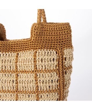 UNBILLION カシュカシュ cachecache / 手編みウィンドペントート オレンジ