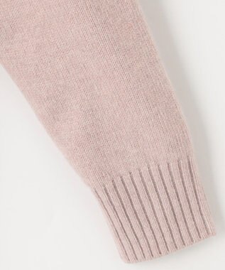 J.PRESS LADIES 【洗える】FAIR ISLE ラウンドネック ニット ベージュ系