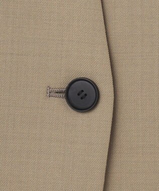 ICB 【洗える】ウール2WAYストレッチ ジレ フォーン系