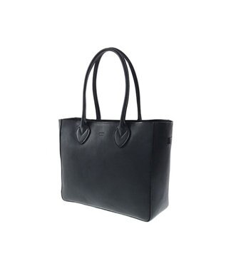 genten ミネルヴァ トートバッグ（中） クロ