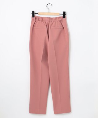 SHARE PARK LADIES 【洗える】ダブルクロスストレッチパンツ ピンク