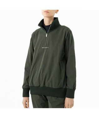 ZERO HALLIBURTON 【撥水・UVケア】 ハーフジップ ライトジャケット ZHG-W5A1a 85131 カーキ