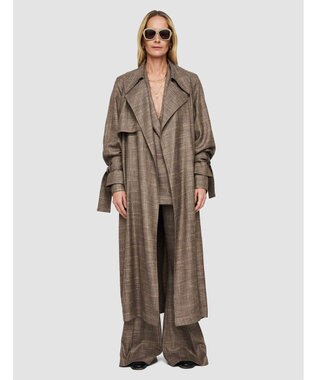 JOSEPH ウールバンブー　ロングコート Escargot Mel