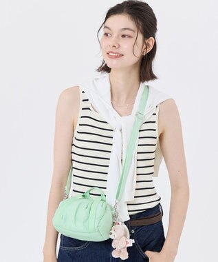 LeSportsac SHEEN MINI DUFFEL/クラウディーセージ