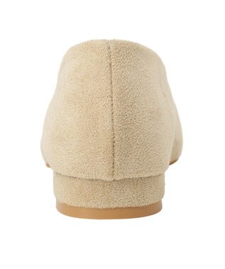 Green Parks メタルポイントローパンプス Beige