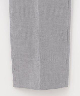 J.PRESS LADIES 【洗える・撥水・防汚】コットンFITTYシャーク テーパード パンツ ライトグレー系