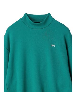 earth music&ecology Ｌｅｅ×ｅ．ｍ．ａ．ｅ．バックプリントプルオーバー Green