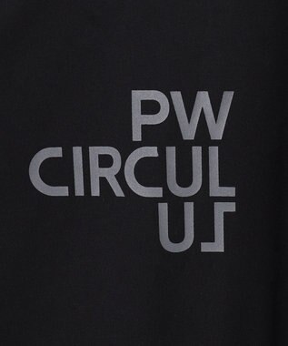 PW CIRCULUS 【MEN】【撥水/防風】リバーシブル ボア ジップアップ ブルゾン ホワイト×ブラック