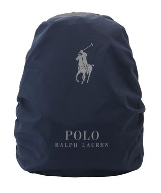 MOONBAT 【防水】POLO RALPH LAUREN リフレクターレインリュックカバー ネイビーブルー