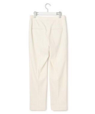 ICB 【洗える】 トリアセボディシェルピーチ スティックパンツ オフホワイト系
