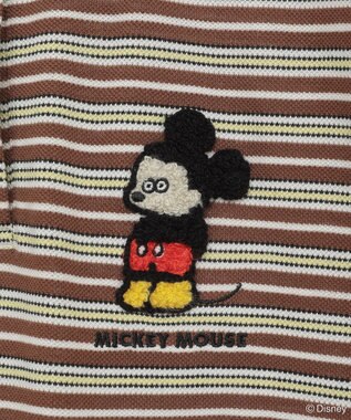 Green Parks Ｍｉｃｋｅｙ　ｆｒｉｅｎｄ　／　ワンポイントショートポロ Border