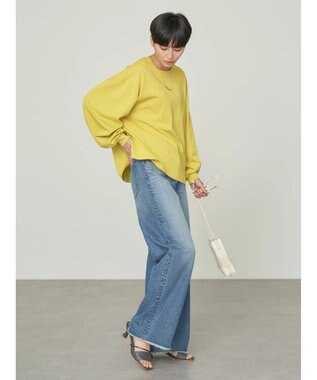 AMERICAN HOLIC 袖ボリュームカットプルオーバー Yellow