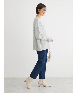 Green Parks きれいシルエットパンツ（アンクルテーパード） Dark Navy