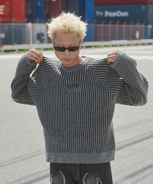 WEGO ヴィンテージライクラグランプルオーバー グレー