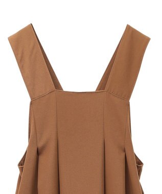 CRAFT STANDARD BOUTIQUE キナリノコラボ/タックジャンパースカート/24AW Mocha