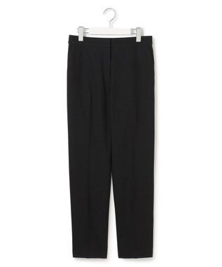 ICB 【洗える】 トリアセボディシェルピーチ スティックパンツ ブラック系