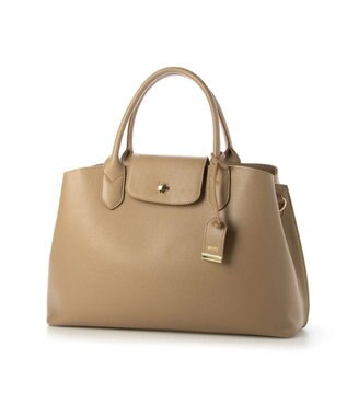 UNBILLION perche ゴートユーティリティヒネリかぶせA4トート オーク