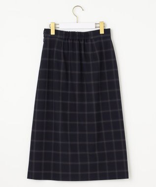 ANY SIS S 【保温効果/ストレッチ】シリーズ累計13万枚突破！ビューティサーモ スカート ネイビーウィンドペン