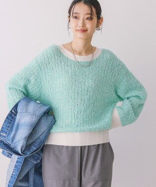 AMERICAN HOLIC テープヤーンプルオーバー Mint