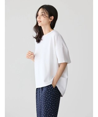 AMERICAN HOLIC 接触冷感バックフレアポンチプルオーバー Off White