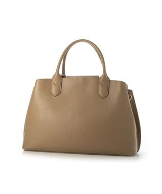 UNBILLION perche ゴートユーティリティヒネリかぶせA4トート オーク