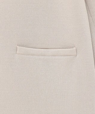 ICB 【洗える】シンセティックヤーンスムース ロングニットジャケット トープ系