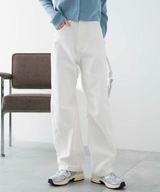 WEGO カーブデニムパンツ