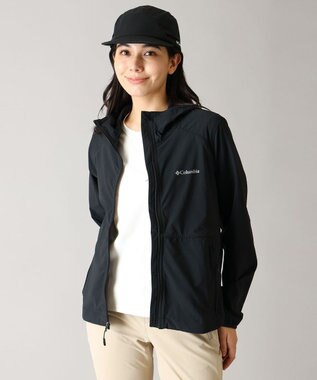 Columbia Columbia/ ヘザーキャニオンIIフーデッドソフトシェル /コロンビア Black