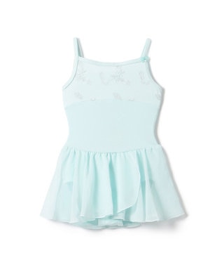 Chacott スカート付レオタード ベビーブルー