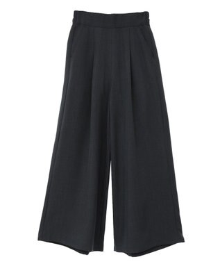 Green Parks ・ＥＬＥＮＣＡＲＥ　ＤＵＥ　リネンライクワイドパンツ Charcoal Gray