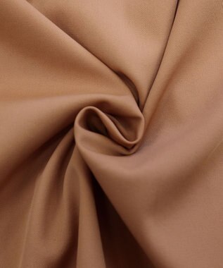 Tiaclasse 【洗える】パフ袖が大人可愛い袖コンビニットワンピース オレンジ