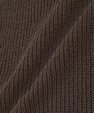 earth music&ecology ＳＥＴ２点メッシュニットカーディガン＋ビスチェ Brown