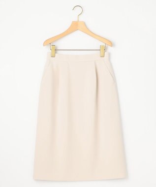 組曲 S 【KUMIKYOKU NAVY】コンフォータブルドレープ コクーンスカート アイボリー系