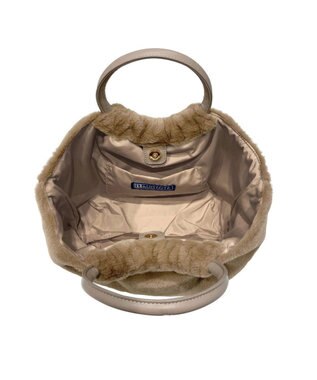 ROOTOTE 1261【ふわふわ素材】LT.デリ.ファーパフート-A 03：ベージュ