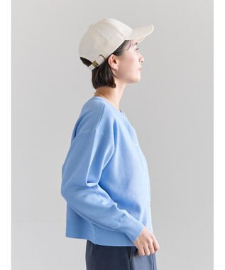 Te chichi 前後2WAYスウェットライクニット ブルー