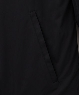 PW CIRCULUS 【MEN】【撥水/防風】リバーシブル ボア ジップアップ ブルゾン ホワイト×ブラック