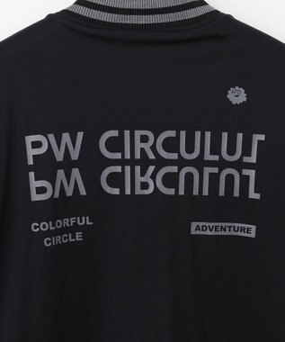 PW CIRCULUS 【MEN】【撥水/防風】リバーシブル ボア ジップアップ ブルゾン ホワイト×ブラック