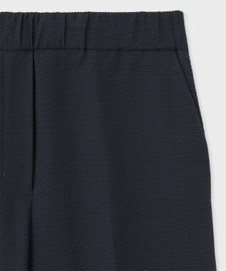 Paul Smith 【洗える】シアサッカー ワイドパンツ ネイビー