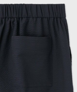Paul Smith 【洗える】シアサッカー ワイドパンツ ネイビー