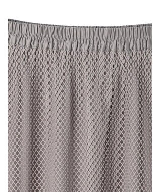 Green Parks ・ＥＬＥＮＣＡＲＥ　ＤＵＥ　メッシュギャザースカート Gray