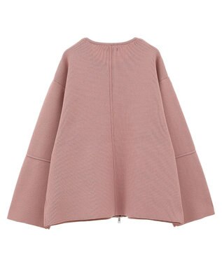 Green Parks ・ｓｗｉｎｇ　ｂｙ　Ｗ－ＺＩＰニットカーディガン Pink