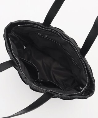 Y'SACCS サークルパッチトートバッグ ブラック