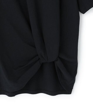 BEIGE， CERUSSITE / フォルムタック ドレープTシャツ Black