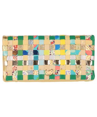 tsumori chisato CARRY エポネコメッシュ 長財布 2つ折り かぶせタイプ