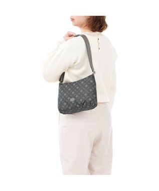 IBIZA モノグラムナイロン　ショルダーバッグ ダークグレー