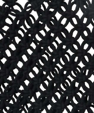 Green Parks マクラメベスト Black