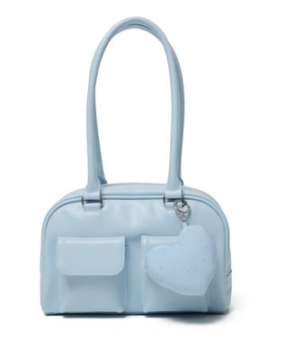 WEGO 【痛バ＆推し活】チャーム付きボストン痛バッグ