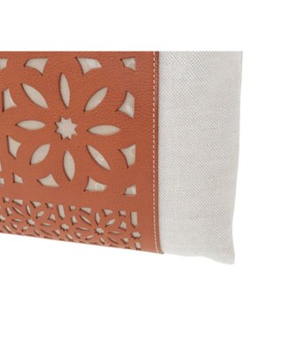 genten タペストリーカットワーク 2wayショルダーバッグ チャ