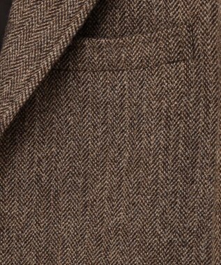 J.PRESS MEN 【KING SIZE】【定番】LOVAT LAVEROCK TWEED ヘリンボンツイードジャケット ブラウン系1
