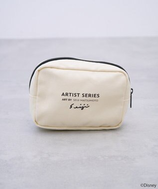 earth music&ecology Ｄｉｓｎｅｙ×Ｓｅｉｊｉ　Ｍａｔｓｕｍｏｔｏポーチ Off White